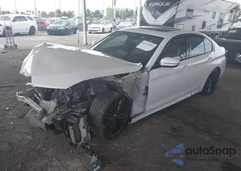 2021 BMW 540 I из США, поврежденный, VIN WBA53BJ08MWW94444